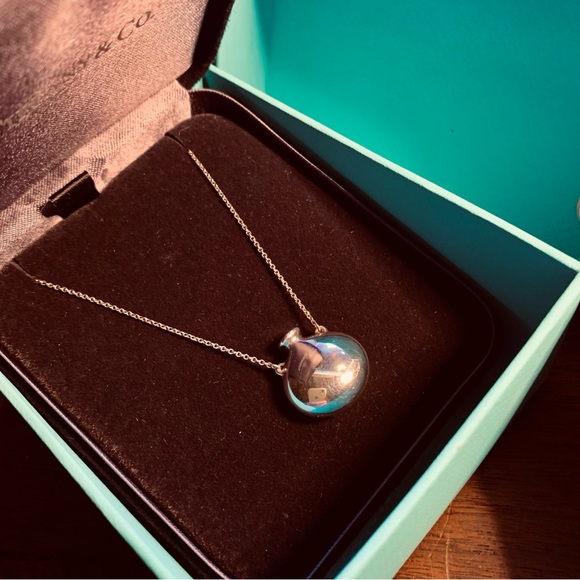 Tiffany & Co Elsa Perretti Bottle Pendant 925 silver, y2k vintage/RARE! - Picture 6 of 7